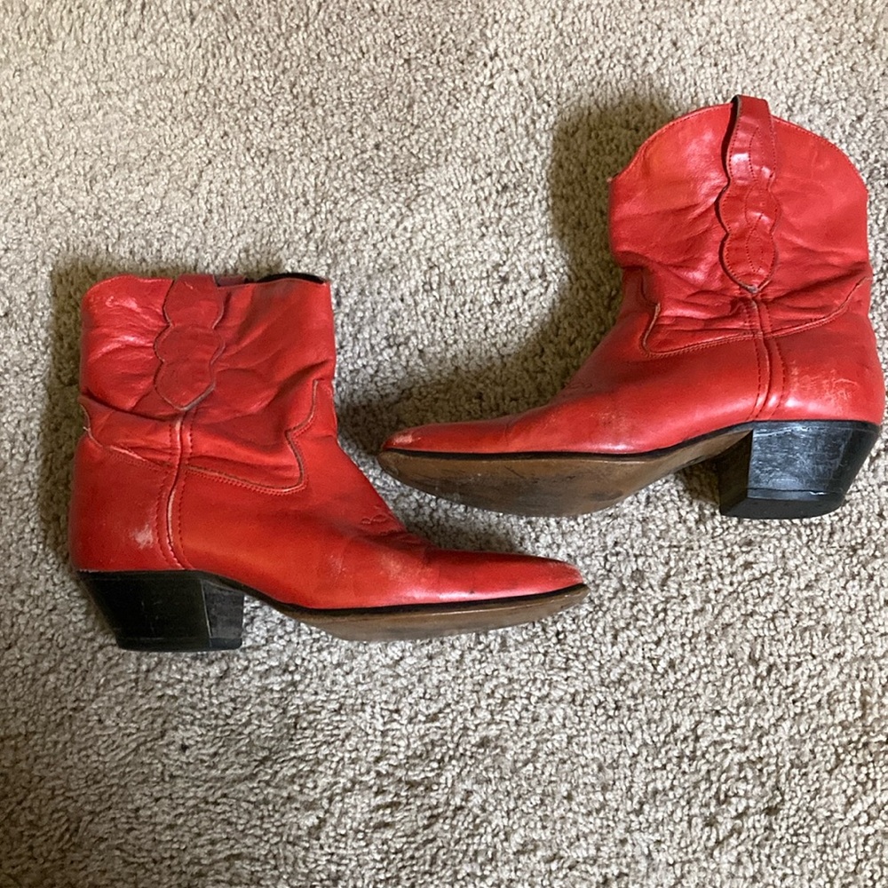Red Cowboy Boots! - image 2